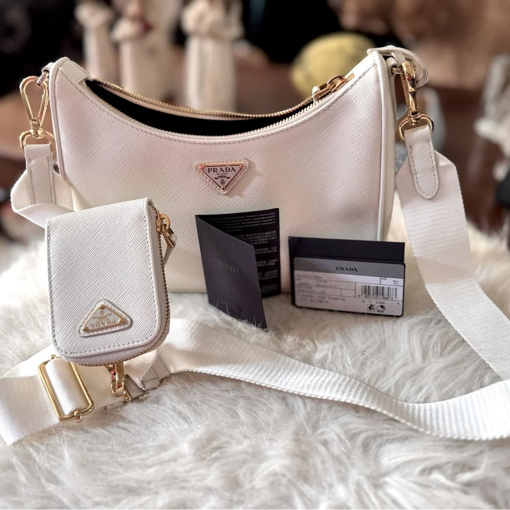 BRAND NEW PRADA Re-Edition Leather Bag - Picture 1 of 8